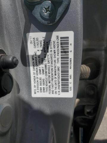 2012 HONDA CIVIC LX - 2HGFB2F55CH313842