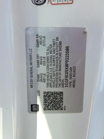 2023 CHEVROLET CAMARO LS - 1G1FB1RX8P0115586