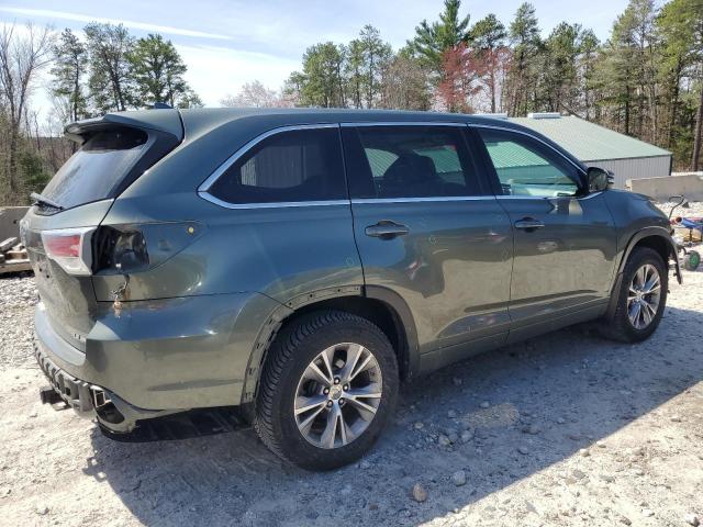 Vin: 5tdbkrfh0es060613, lot: 53230385, toyota highlander le 20143