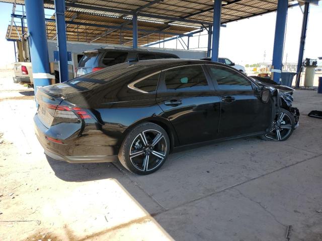 HONDA ACCORD HYB 2023 black  hybrid engine 1HGCY2F53PA051230 photo #4