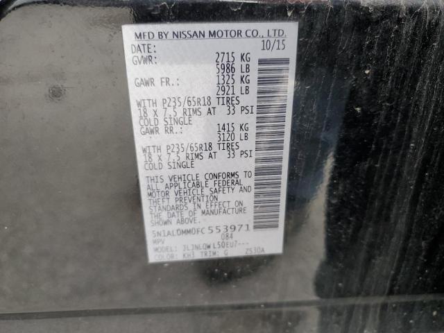2015 INFINITI QX60 - 5N1AL0MM0FC553971