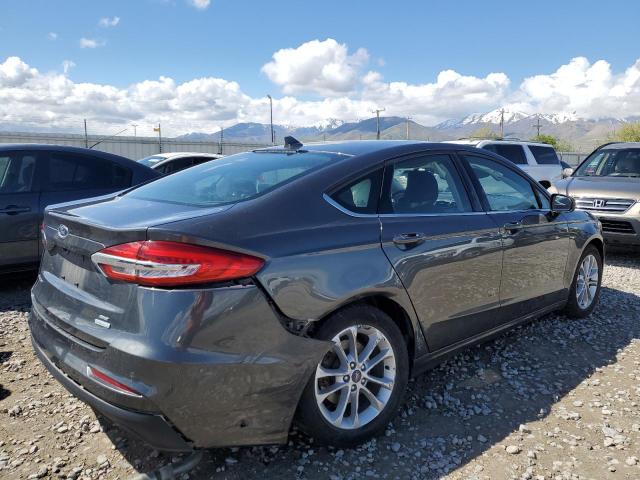 FORD FUSION SE 2019 gray  gas 3FA6P0HD8KR283978 photo #4