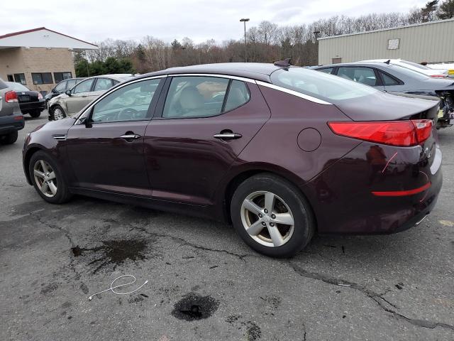 Vin: 5xxgm4a76eg297738, lot: 52203895, kia optima lx 20142