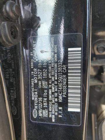 2016 HYUNDAI ACCENT SE - KMHCT4AE5GU138332