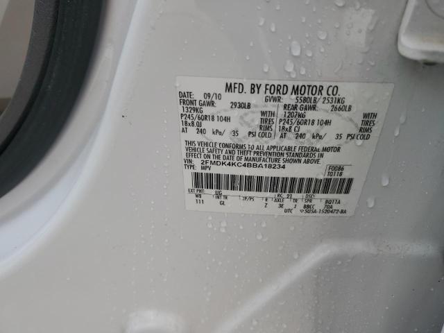 2011 FORD EDGE LIMIT - 2FMDK4KC4BBA18234