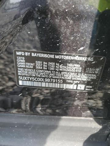 2020 BMW X3 XDRIVE3 - 5UXTY5C00L9B79155