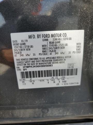 2019 FORD EDGE TITAN - 2FMPK3K96KBB56093