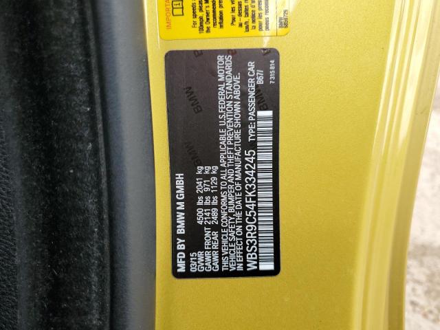 2015 BMW M4 - WBS3R9C54FK334245
