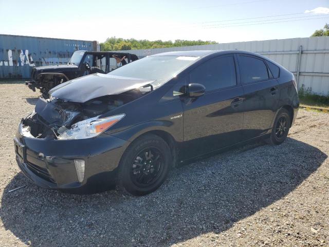 TOYOTA PRIUS 2015 black  hybrid engine JTDKN3DU2F0449536 photo #1