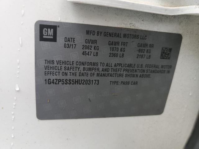 2017 BUICK LACROSSE E 1G4ZP5SS5HU203173