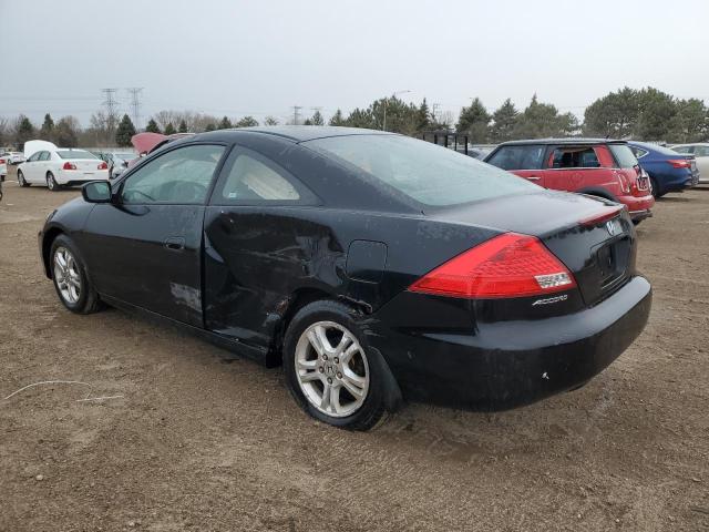 HONDA ACCORD EX 2007 black  gas 1HGCM72737A005607 photo #3