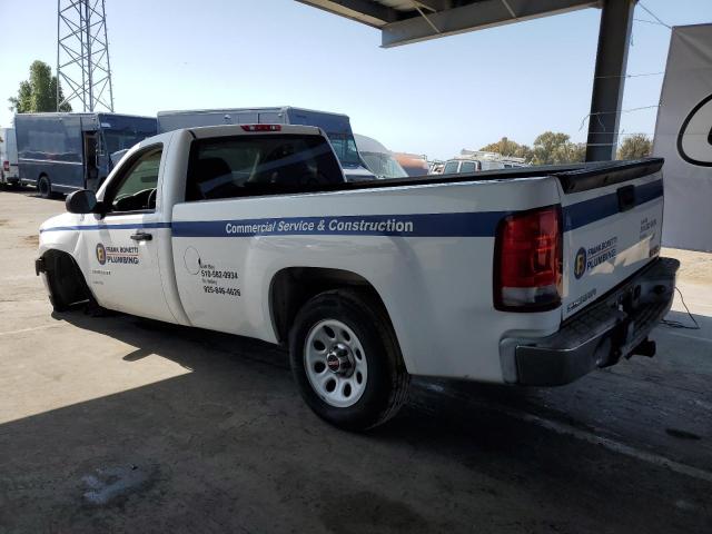 GMC SIERRA C15 2013 white  flexible fuel 1GTN1TEAXDZ399099 photo #3