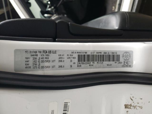 2018 JEEP GRAND CHER - 1C4RJFBG0JC243437