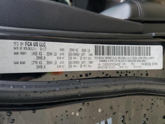 2017 DODGE DURANGO GT 1C4RDHDG7HC944387