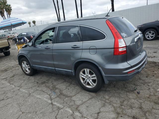 HONDA CR-V EXL 2010 gray  gas JHLRE4H71AC005597 photo #3
