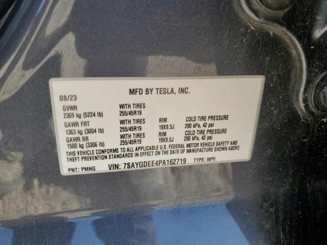2023 TESLA MODEL Y - 7SAYGDEE4PA162719