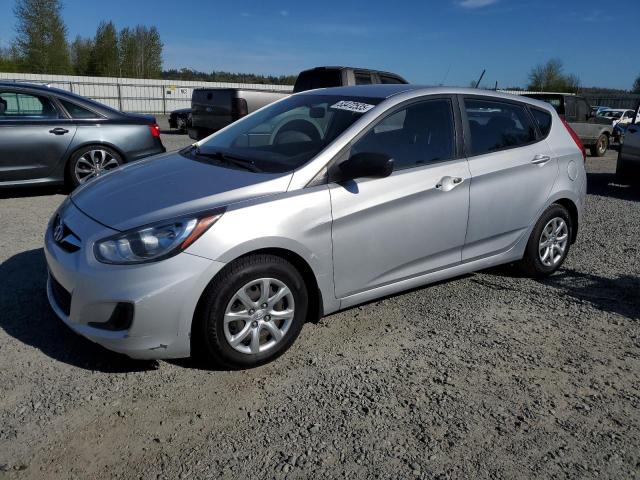 HYUNDAI ACCENT GLS 2013 silver  gas KMHCT5AE5DU087271 photo #1