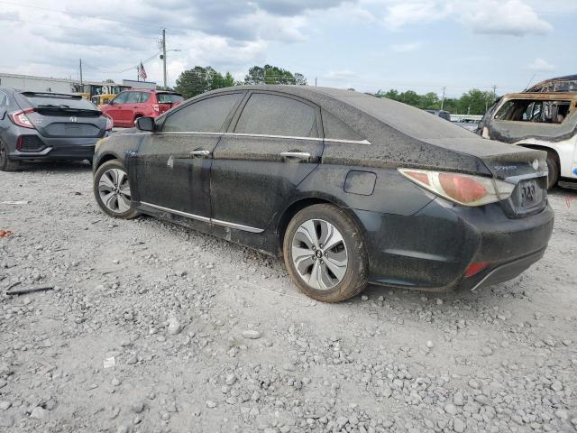 HYUNDAI SONATA HYB 2014 black  hybrid engine KMHEC4A41EA111613 photo #3