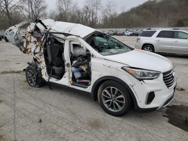 Vin: km8sm4hf6ju284527, lot: 50840825, hyundai santa fe se 20184