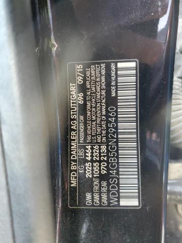 2016 MERCEDES-BENZ CLA 250 4M - WDDSJ4GB5GN295460
