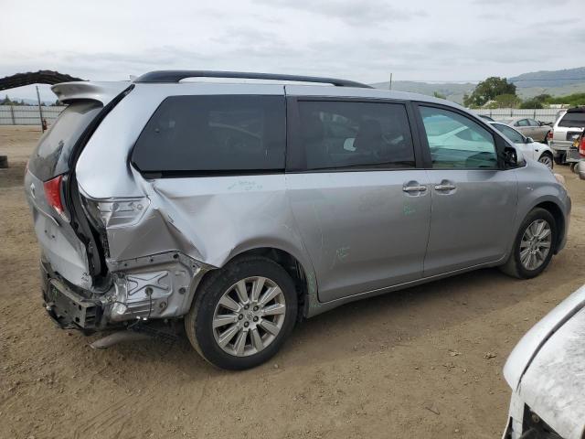 TOYOTA SIENNA XLE 2012 silver  gas 5TDDK3DC5CS032011 photo #4