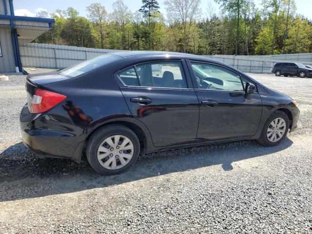Vin: 19xfb2f52ce010303, lot: 52130225, honda civic lx 20123
