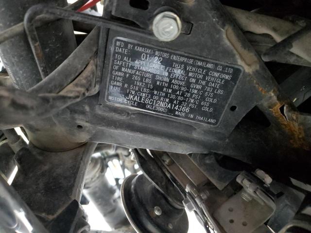 2022 KAWASAKI KLE300 C - JKALE8C12NDA14366