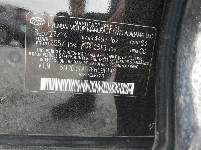 2015 HYUNDAI SONATA SPO - 5NPE34AF7FH096146