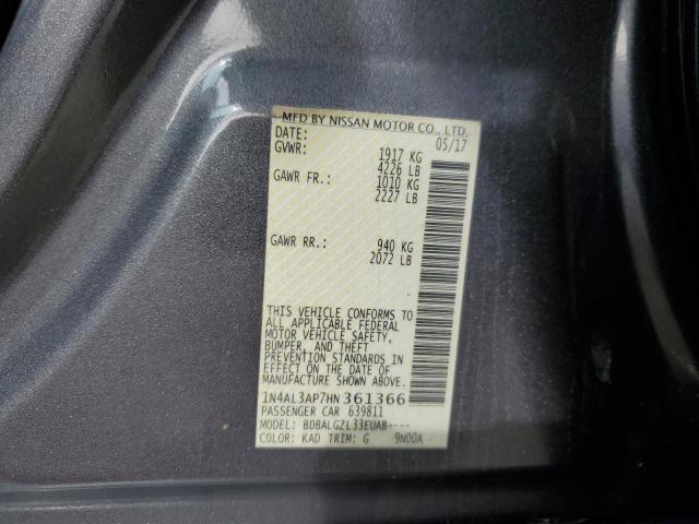 2017 NISSAN ALTIMA 2.5 - 1N4AL3AP7HN361366