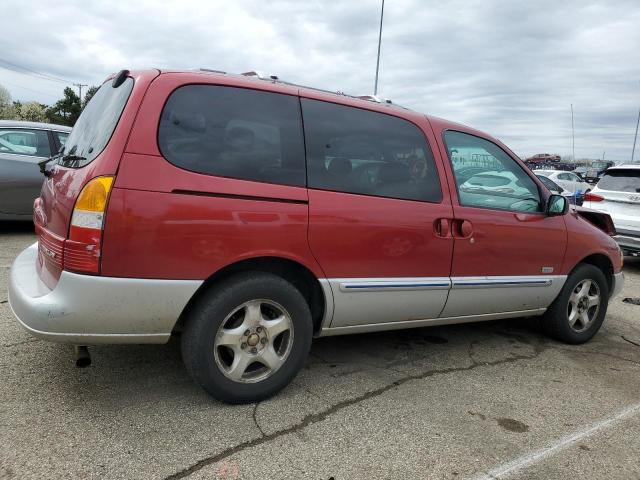 MERCURY VILLAGER 1999 maroon  gas 4M2XV11T2XDJ46878 photo #4