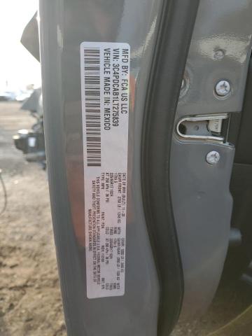 2020 DODGE JOURNEY SE - 3C4PDCAB1LT275839