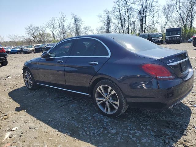 Vin: 55swf8eb4ku286407, lot: 51169045, mercedes-benz c-class 300 4matic 20192