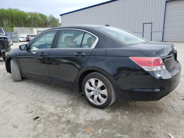 HONDA ACCORD EXL 2008 black  gas 1HGCP26808A042631 photo #3