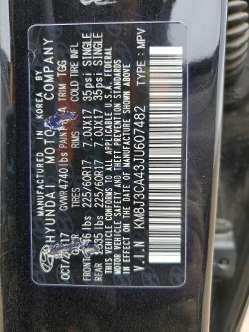 2018 HYUNDAI TUCSON SEL - KM8J3CA43JU607482
