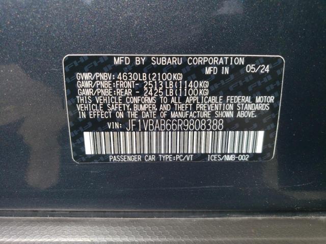 2024 SUBARU WRX JF1VBAB66R9808388