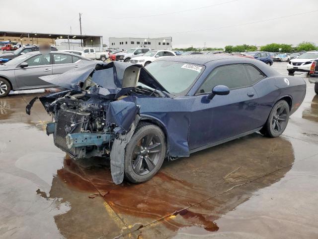 DODGE CHALLENGER 2016 blue coupe flexible fuel 2C3CDZAG7GH131907 photo #1