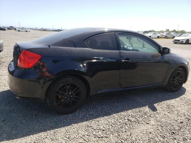 TOYOTA SCION TC 2006 black  gas JTKDE177360074641 photo #4