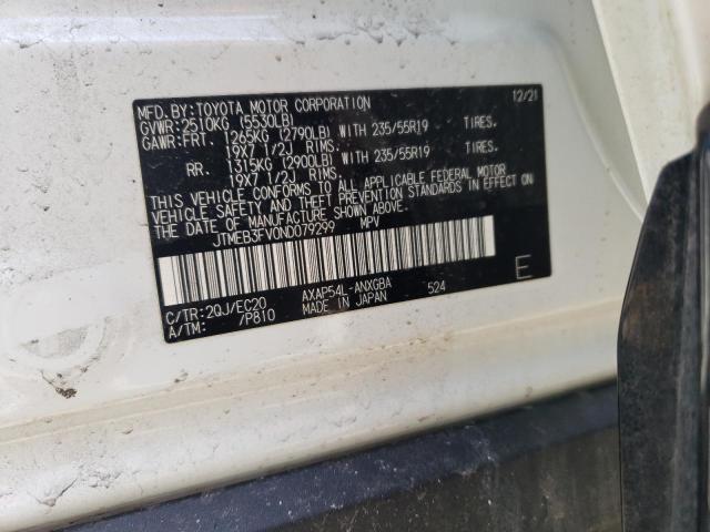 2022 TOYOTA RAV4 PRIME - JTMEB3FV0ND079299