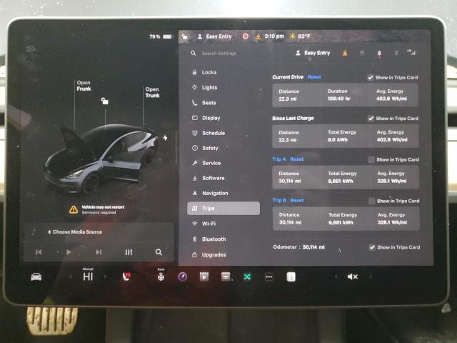 2023 TESLA MODEL 3 5YJ3E1EC7PF694186