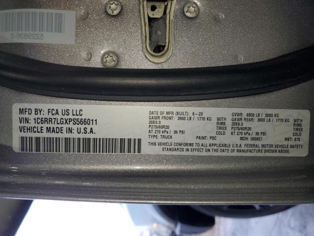 2023 RAM 1500 CLASS 1C6RR7LGXPS566011