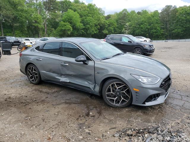 Vin: 5npek4jc6mh130308, lot: 54052245, hyundai sonata n line 20214