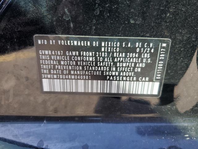 2024 VOLKSWAGEN JETTA SE - 3VWEM7BU4RM040981