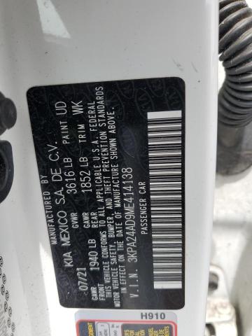 2021 KIA RIO LX - 3KPA24AD9ME414138