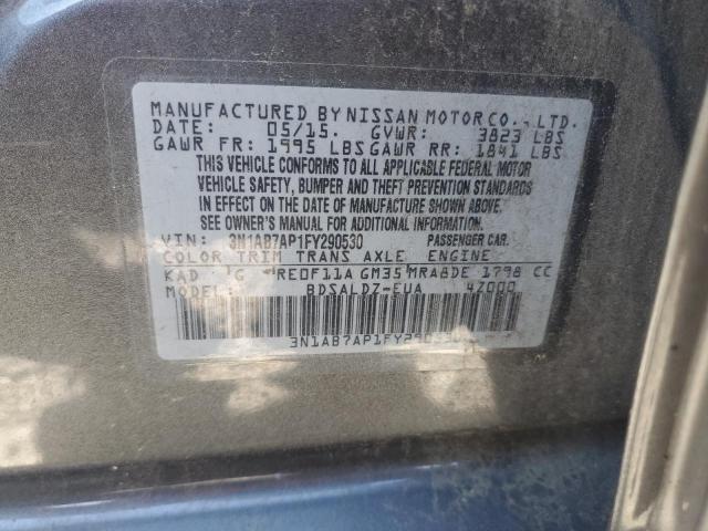 2015 NISSAN SENTRA S - 3N1AB7AP1FY290530