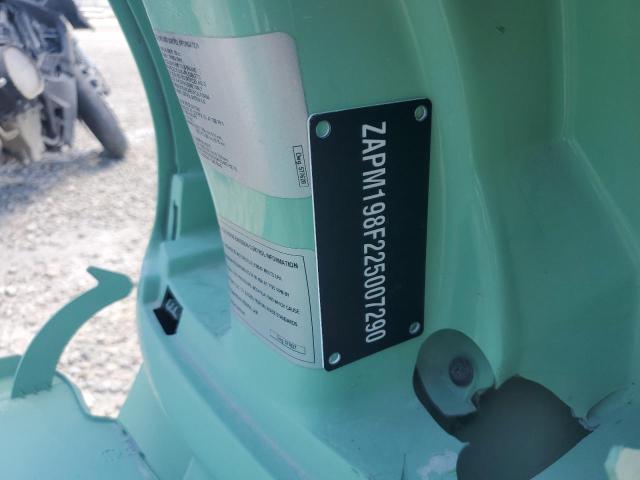 2002 VESPA M198F ZAPM198F225007290