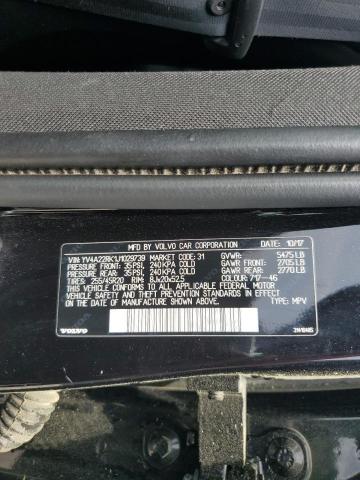 2018 VOLVO XC60 T6 MO YV4A22RK1J1029739