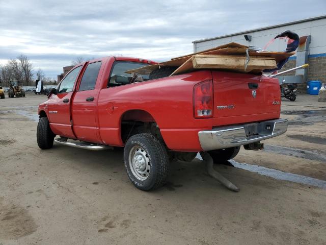 DODGE RAM 2500 S 2006 red  diesel 3D7KS28C86G283576 photo #3
