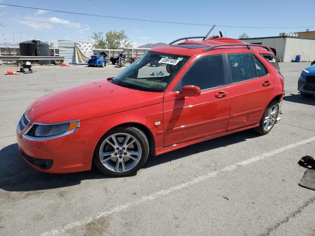 SAAB 9-5 2.3T 2008 red  gas YS3ED59G083506230 photo #1