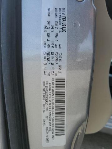 2016 DODGE GRAND CARA - 2C4RDGCGXGR384589
