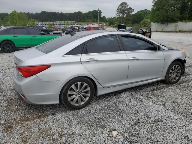 Vin: 5npec4ac8eh830832, lot: 54655785, hyundai sonata se 20143